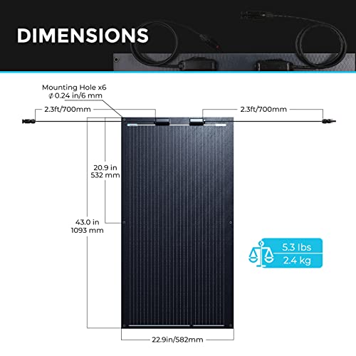 Flexible Solar Panel 100 Watt