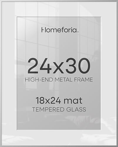 24x30 Silver Picture Frame