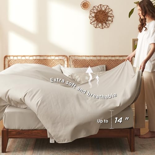 Floral Beige Comforter Set