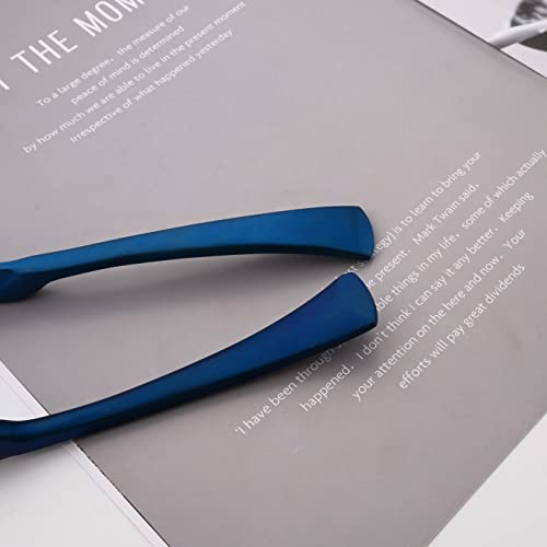 Luxury 18 10 Stainless Steel Matte Blue Cutlery Flatware Set