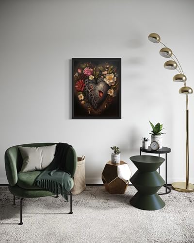 Gothic Heart Unframed Poster Art Print