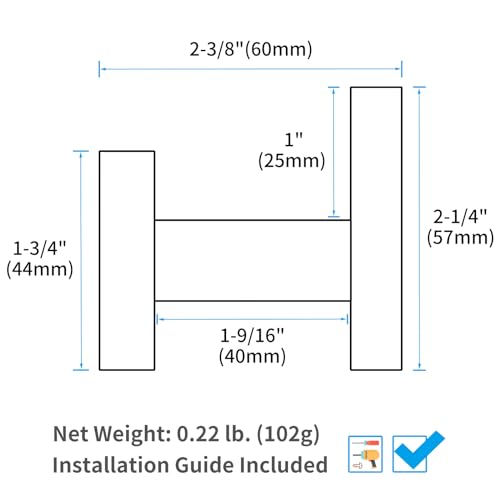 Towel Hooks for Bathroom (2 Count)