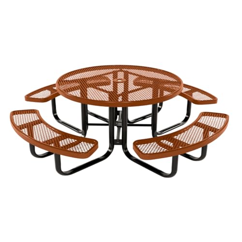 46In Round Picnic Table