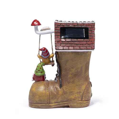 Spring Solar Gnomes Garden Decor
