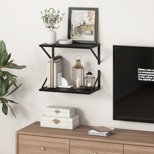 10 Inch Deep Floating Shelves (2 Count)