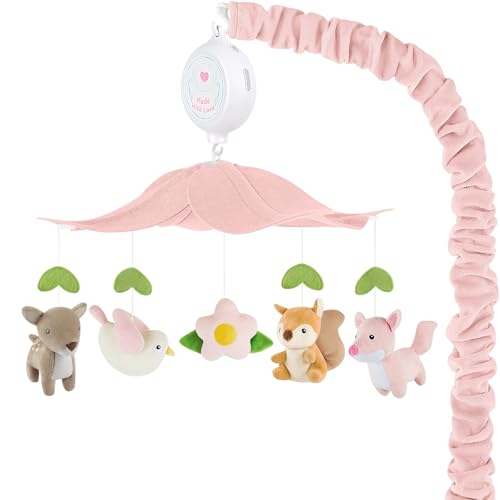 Woodland Crib Mobile for Girls