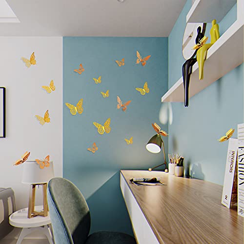 3D Butterfly Wall Decor (48 Count)