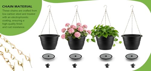 Hanging Planters 11 Inch (4 Count)