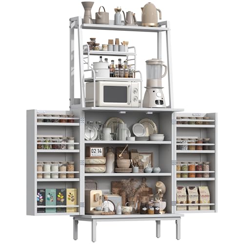 51" Kitchen Baker's Rack with Storage