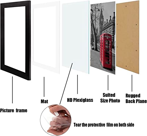8x10 Picture Frame Set of 6 (6 Count)