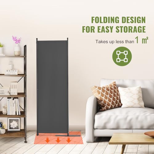 Room Divider 4 Panel Room Dividers and Folding Privacy Screens