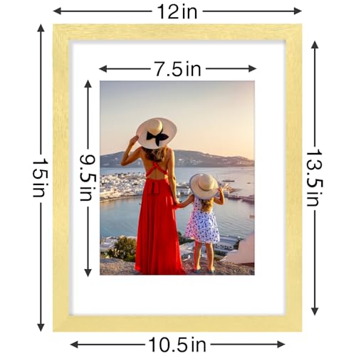 11x14 Picture Frames Set of 9 for Wall Mounting (9 Count)
