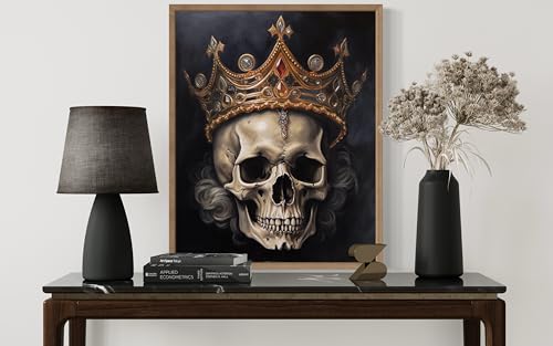 Skull Queen Poster Art Print