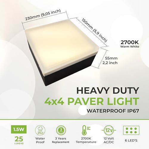 Paver Light 4x4 Inch