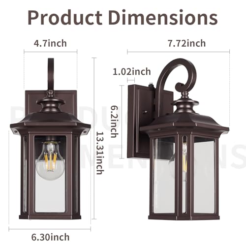 Dusk to Dawn Outdoor Wall Light Fixtures