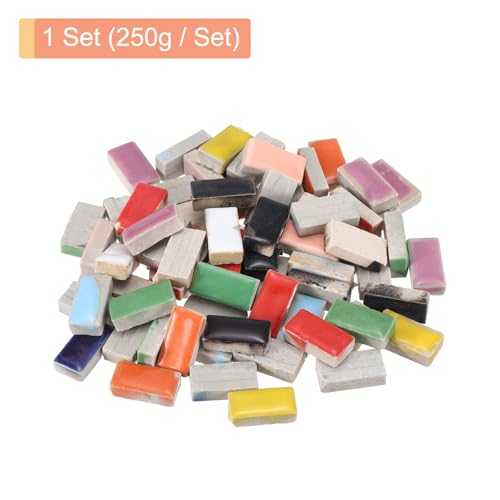 250g Ceramic Mosaic Tiles for Crafts Bulk (200 unidad)