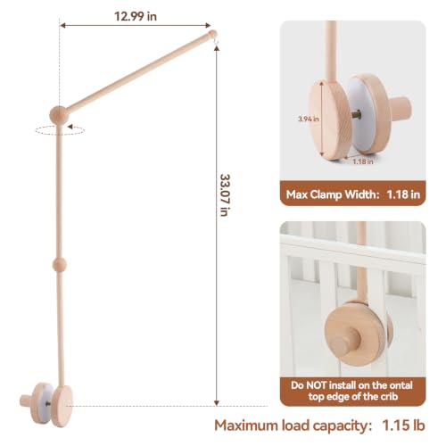 Baby Crib Mobile Arm