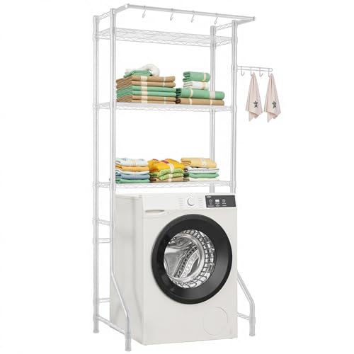 Over The Washer and Dryer Storage Shelf