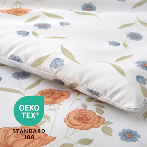 Orange Blossom Full Comforter Set