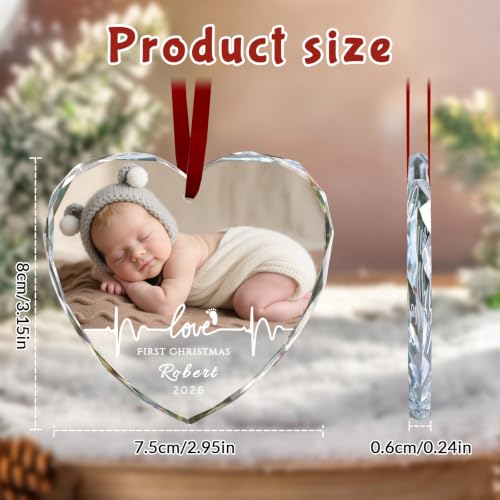 Baby First Christmas Ornament 2026