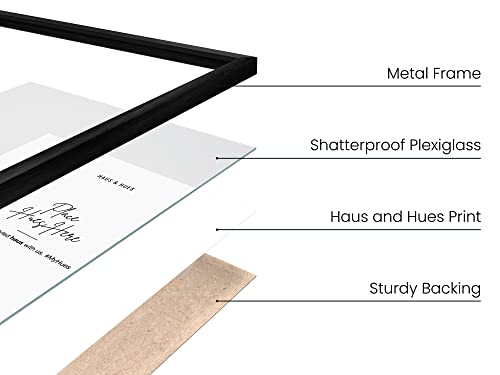 9x12 Black Metal Picture Frame
