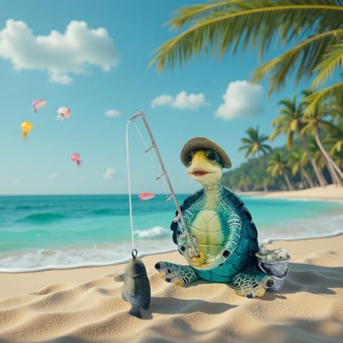 Turtle Fishing Decor