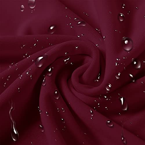 Burgundy Chair Cover
