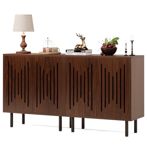 Set of 2 Sideboard Buffet with Storage