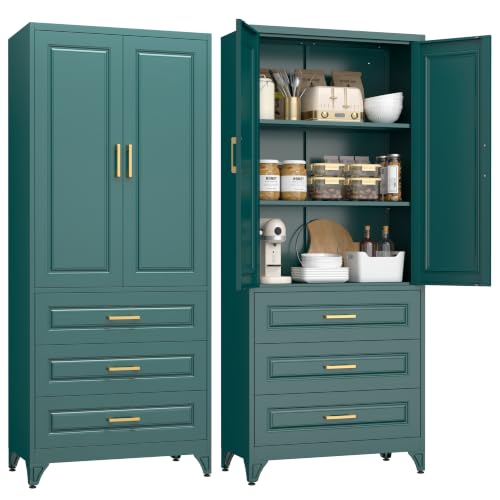 75" Kitchen Pantry Cabinet