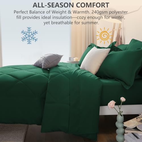 California King Comforter Set 104"x96"