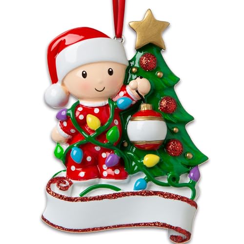 Personalized Christmas Ornaments for Kids