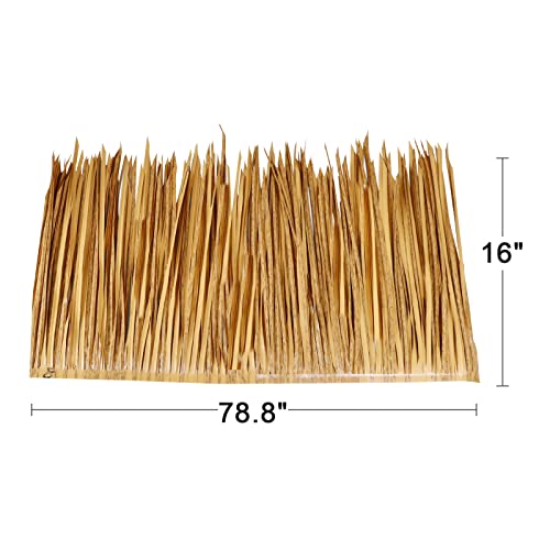 78.8" Tiki Straw Roof Thatch