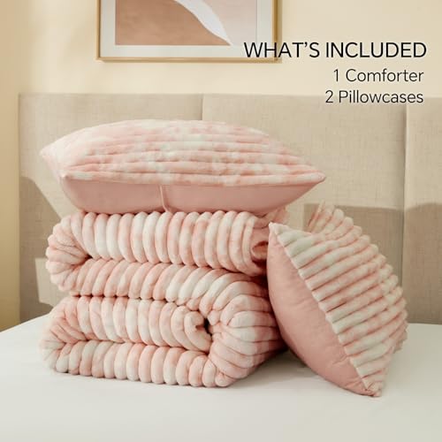 Fleece Full Comforter Set