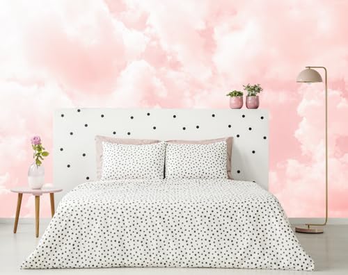 Pink Cloud Wallpaper Wall Mural