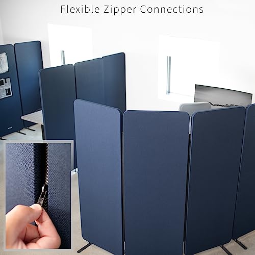 Freestanding 72 x 66 inch Privacy Panel