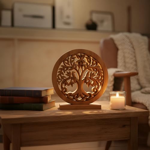 Solid Wood Tree Sculpture
