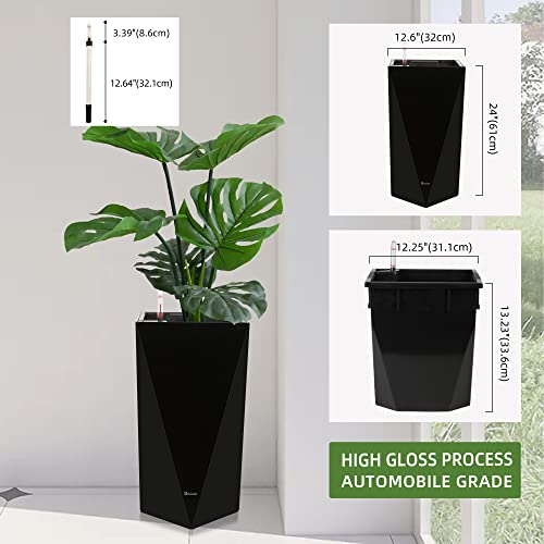 24 Inches Self Watering Tall Planter