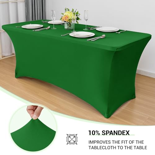 8ft Stretch Spandex Table Cover (2 Count)