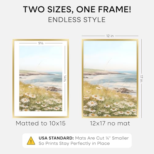 12x17 Gold Picture Frame