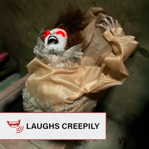 3.4 Ft. Animatronic Possessed Backbend Lady