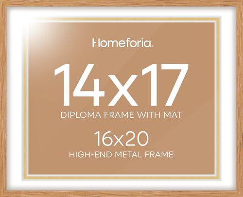 16x20 Natural Oak Diploma Frame