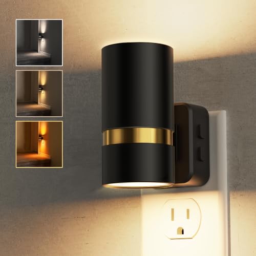 Night Lights Plug into Wall 3CCT 2 Pack (2 Count)