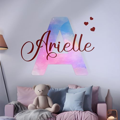 Custom Stickers Name Wall Decor I Personalized Name Sign for Room Decor