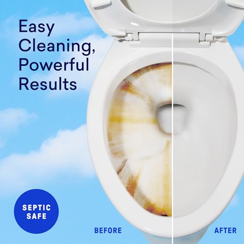 100% Plastic Free Toilet Bowl Cleaner Tablets Set (14 Count)