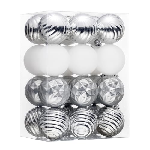 Christmas Ornaments Tree Decorations Set (24 Count)