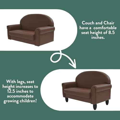 Upholstered Toddler Couch for Classroom