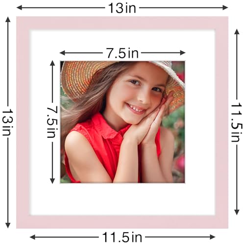 12x12 Picture Frames Set of 9 for Wall Mounting (9 Count)