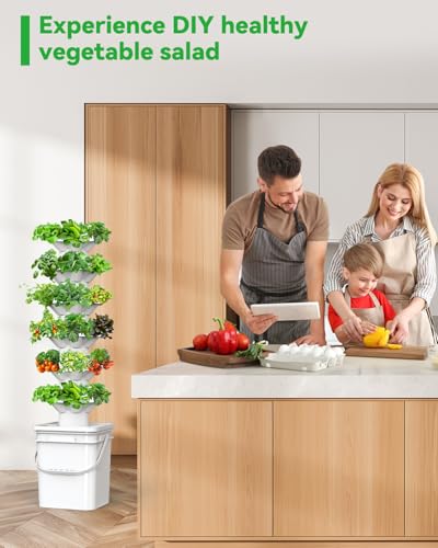 Vertical Hydroponics Growing System Kit
