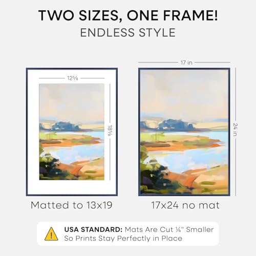 17x24 Blue Picture Frame (2 Count)