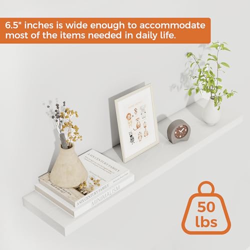 Floating Shelves for Wall (2 Count)